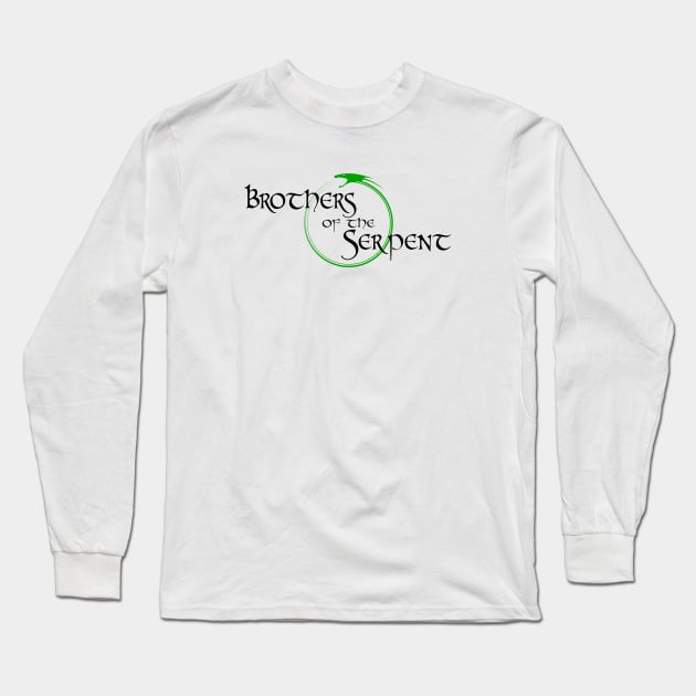 SnakeBros Dark Long Sleeve T-Shirt by Brothers of the Serpent Podcast